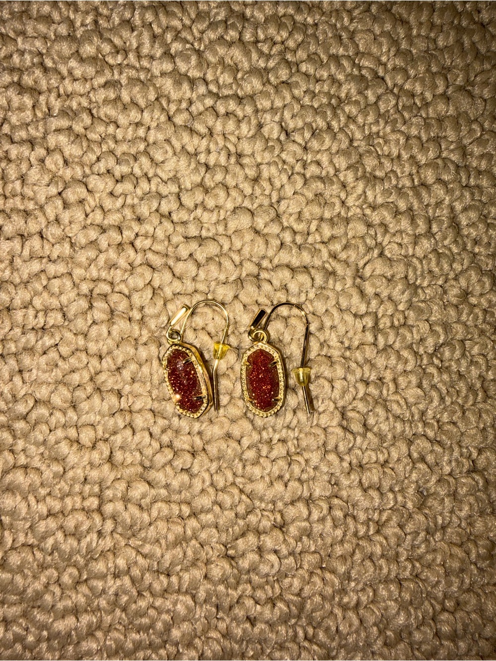 Kendra Scott Burnt Orange Drop Earring